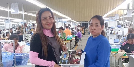 តំណាងសហជីពជំនឿចិត្តកម្មករកម្ពុជា ប្រចាំក្រុមហ៊ុន ឡូរិន ហ៊្វូតវែរ ឯ.ក បានរៃអង្គាសថវិកាចំនួន ១៥៥,០០០រៀលជូនសមាជិកសហជីពម្នាក់