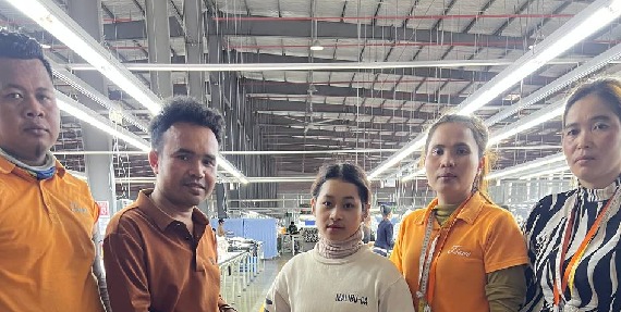 តំណាងសហជីពទឹកចិត្តកម្មករកម្ពុជា ប្រចាំក្រុមហ៊ុន ទៀន ថេកស្ថាយ (ខេមបូឌា) ឯ.ក បានរៃអង្គាសថវិកាចំនួន ៣៤៨,៩០០រៀលជូនសមាជិកសហជីពចំនួន៣នាក់