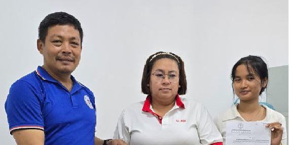 បងប្អូនកម្មករ-និយោជិត រោងចក្រ យូ-អាន (ខេមបូឌា) ឯ.ក ចូលរួមថវិកាឧបត្ថម្ភចំនួន ៤៧៧,០០០រៀល ជួយដល់កងទ័ព និងជនភៀសសឹក