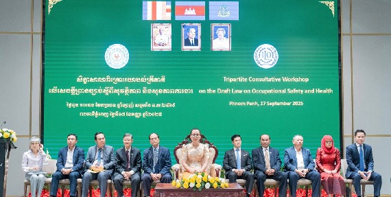 សហជីពគឺជាតួអង្គសំខាន់មិនអាចខ្វះបានក្នុងការប្រមូលធាតុចូលសម្រាប់ សេចក្ដីព្រាងច្បាប់ស្ដីពី៖ “សុវត្ថិភាព និងសុខភាពការងារ”